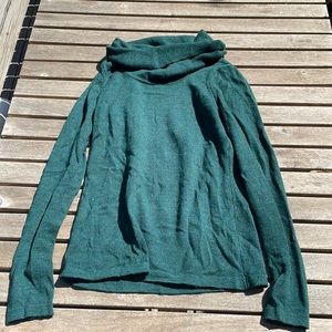 Merino Cowl Neck Sweater Made in Italy